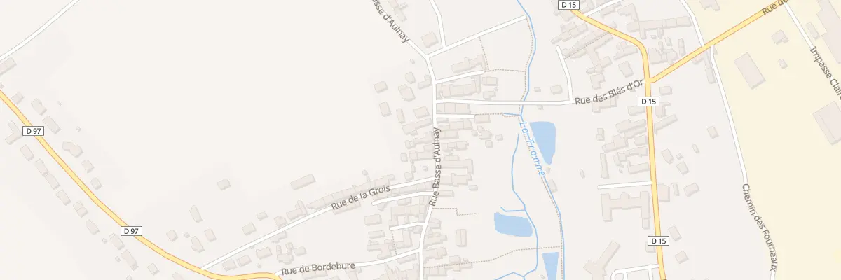 Plan du 93B Rue Basse d’Aulnay à Mer