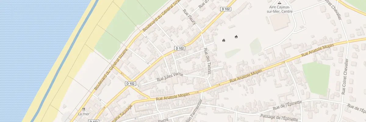 Plan du 4 Rue Florentin le Fils à Cayeux-sur-Mer