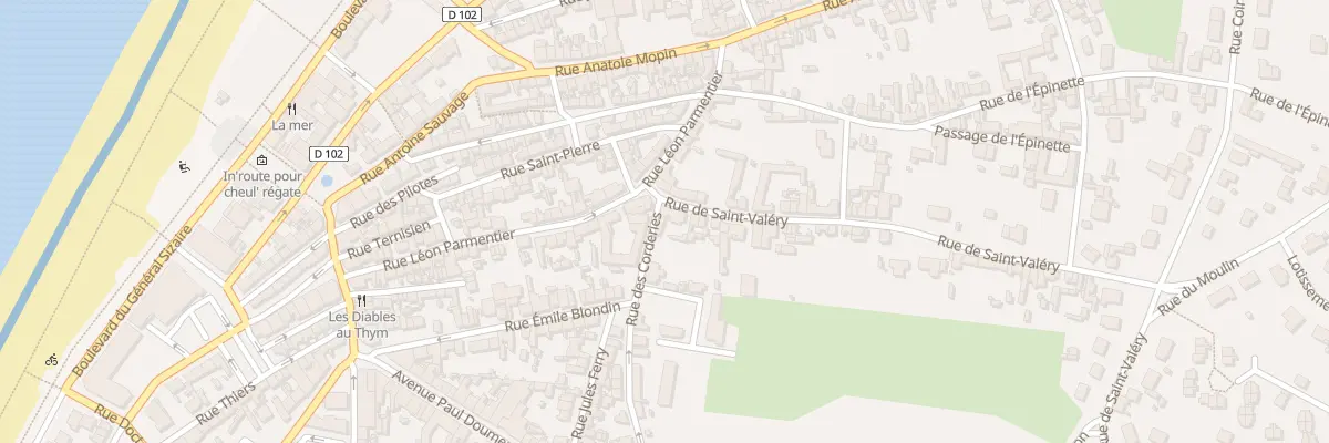 Plan du 2 Rue de Saint-valéry à Cayeux-sur-Mer