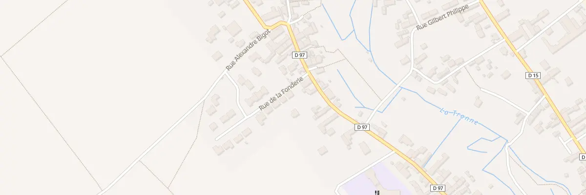 Plan du 1 Rue de la Fonderie à Mer