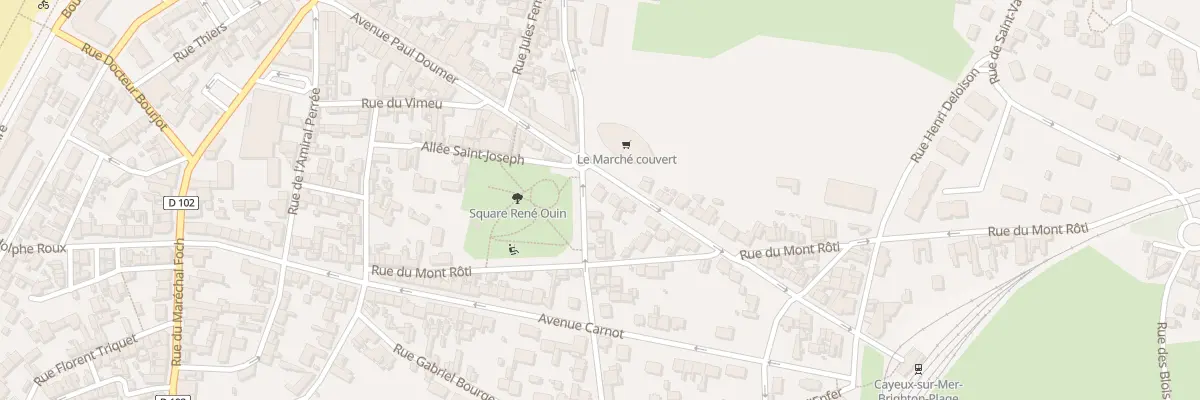 Plan du 46 Av Paul Doumer à Cayeux-sur-Mer