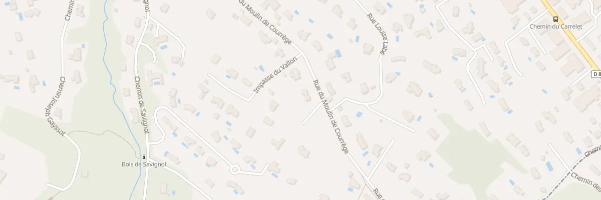Plan du 32 Rue du Moulin Courrège à Castanet-Tolosan