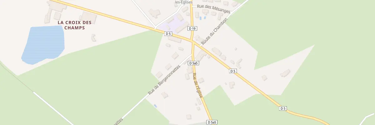 Plan du 1 Rue de L’Église à Saint-Laurent-les-Églises