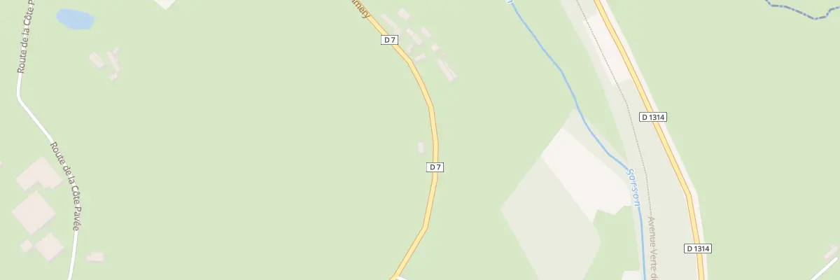 Plan du 672 Rte de Sommery à Saint-Saire