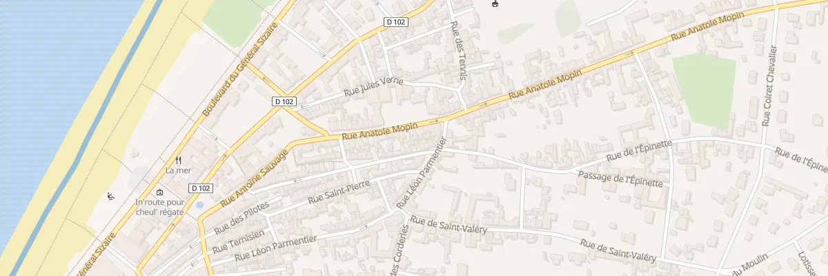 Plan du 24 Rue Anatole Mopin à Cayeux-sur-Mer