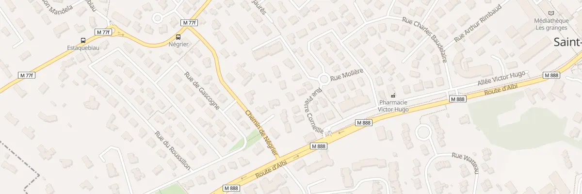 Plan du 5 Rue Pierre Corneille à Saint-Jean