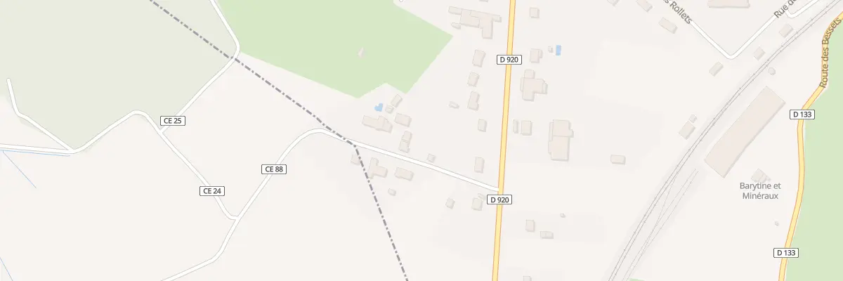 Plan du 4 All des Guyons à Celon
