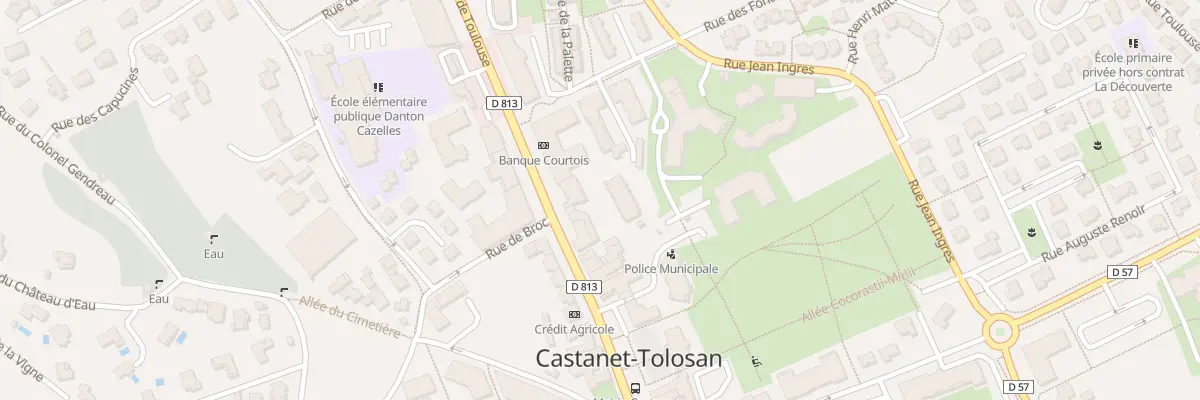 Plan du 45 Av de Toulouse à Castanet-Tolosan