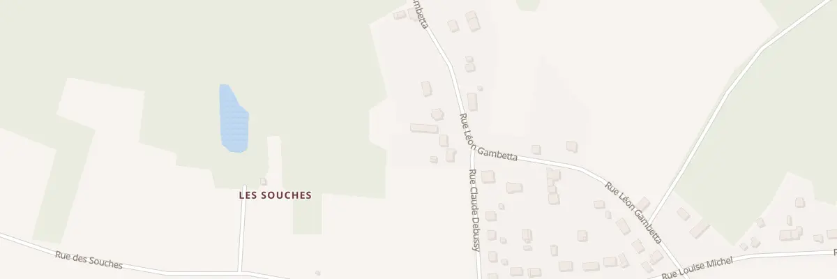 Plan du 448 Rue Leon Gambetta à Meusnes