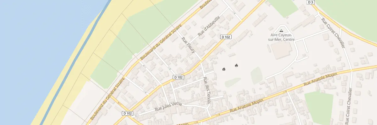 Plan du 17 Rue du Général Leclerc à Cayeux-sur-Mer