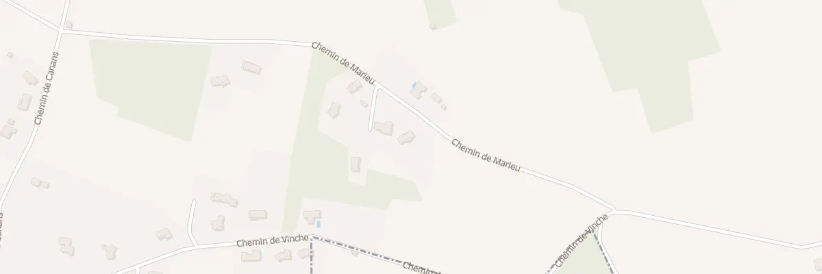 Plan du 846 Che de Marieu à Réalville