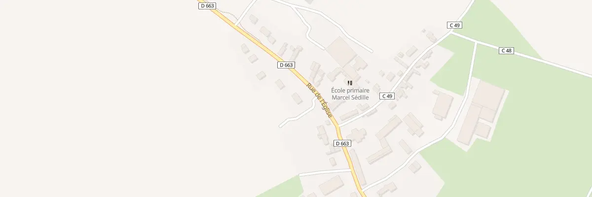Plan du 5000I Rue de l’Eglise St Martin à Frenelles-en-Vexin