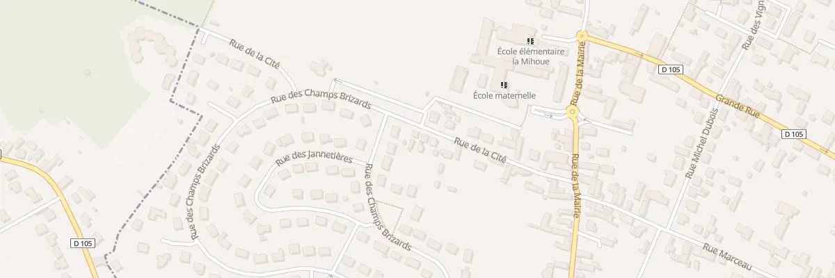 Plan du 17 Rue de la Cité à Champhol