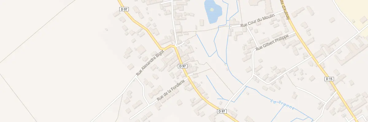 Plan du 74 Rue Basse d’Aulnay à Mer