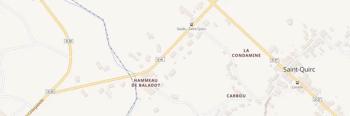 Plan du 7 Rte de Gaillac-Toulza à Saint-Quirc