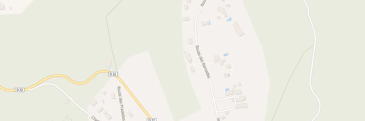 Plan du 315 Rte des Ramades à Flaujac-Poujols