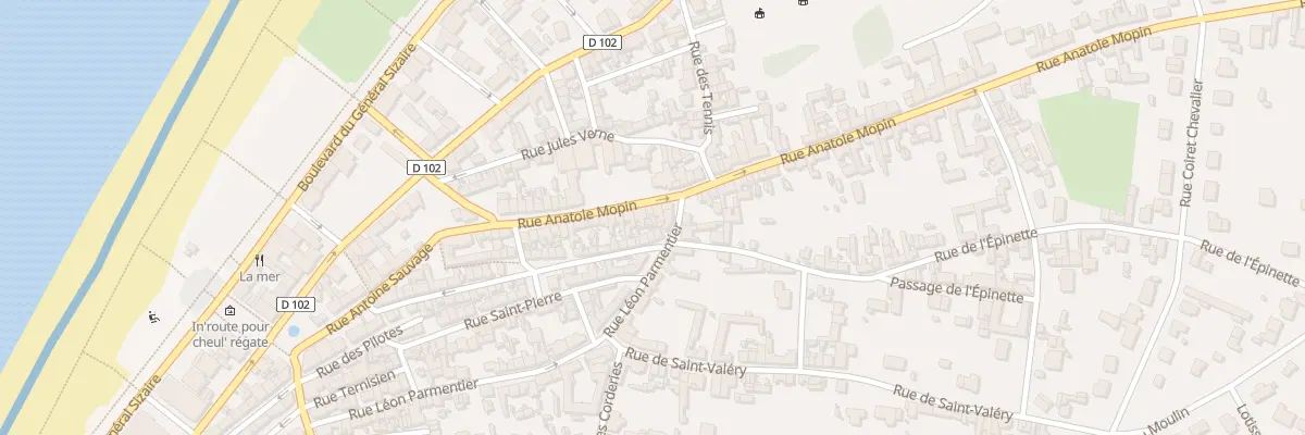 Plan du 28 Rue Anatole Mopin à Cayeux-sur-Mer