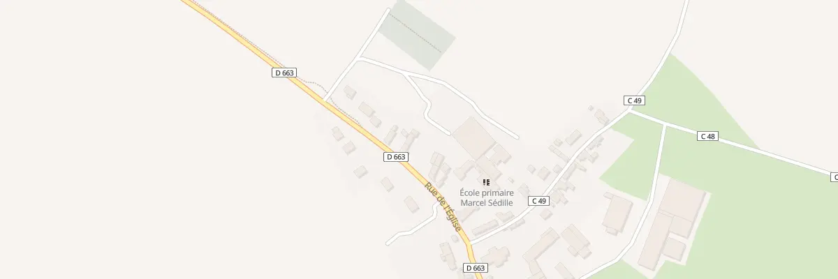 Plan du 5 Rue de l’Eglise St Martin à Frenelles-en-Vexin