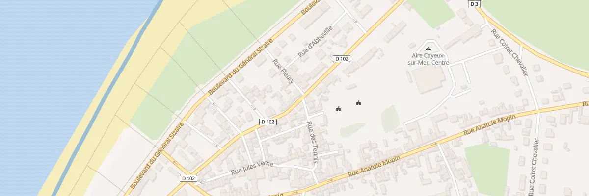 Plan du 21 Rue du Général Leclerc à Cayeux-sur-Mer