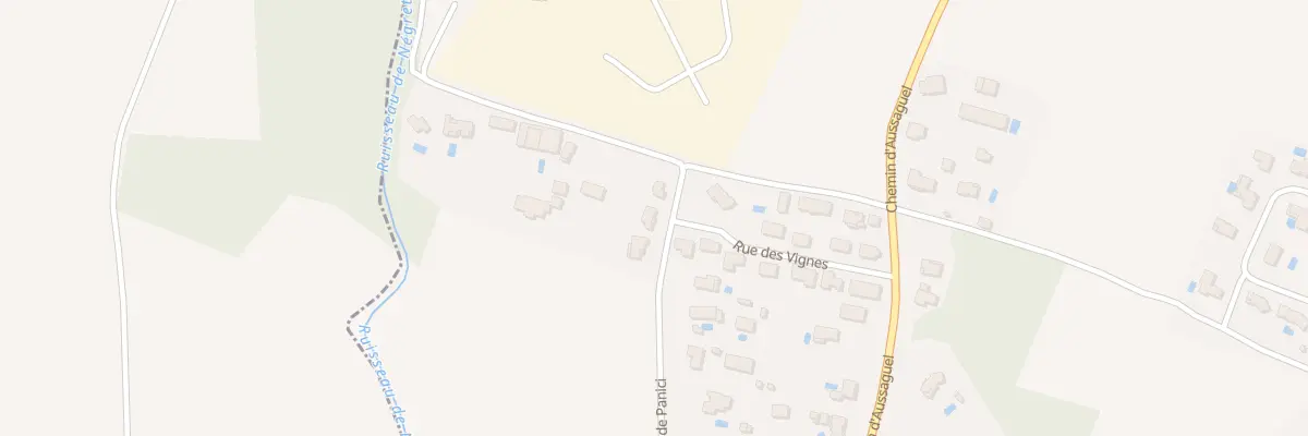 Plan du 441 Che de Panici à Issus