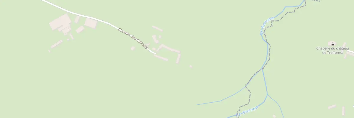 Plan du 502 Che des Calluets à Saint-Saire