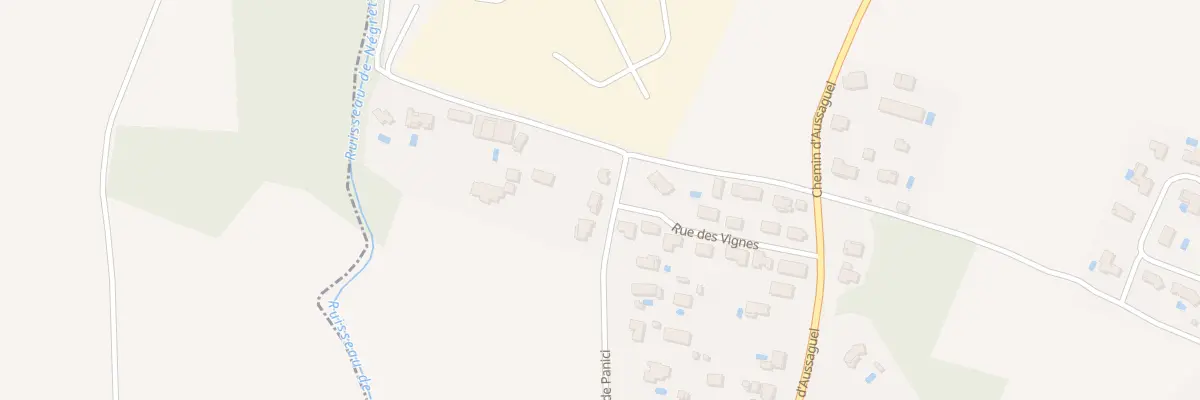 Plan du 441 Che de Panici à Issus