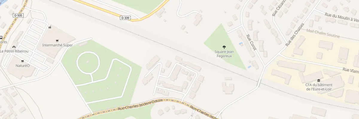 Plan du 12 All des Cottages de Véronique à Chartres