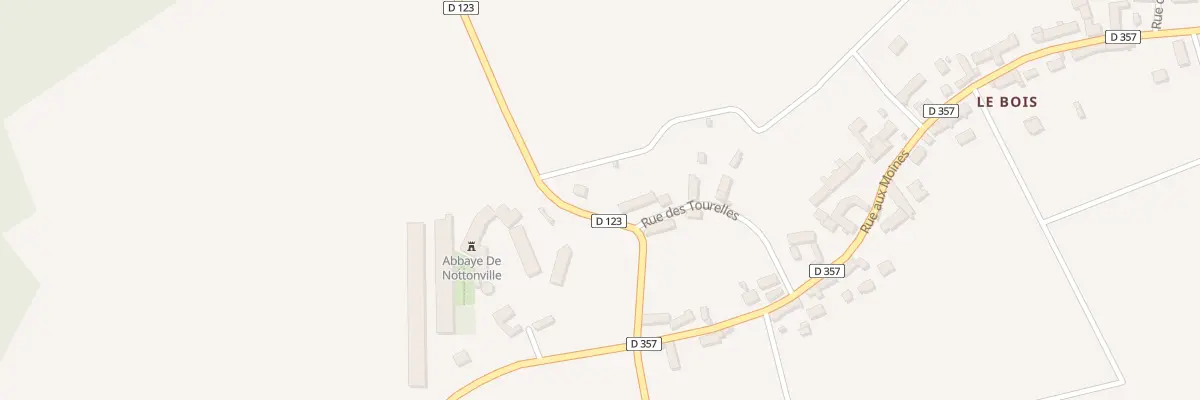Plan du 168 Le Bois à Nottonville