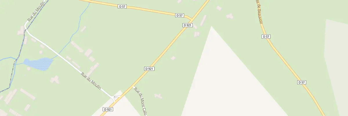 Plan du 223 Rte de la Reine Blanche au Mesnil-Lieubray