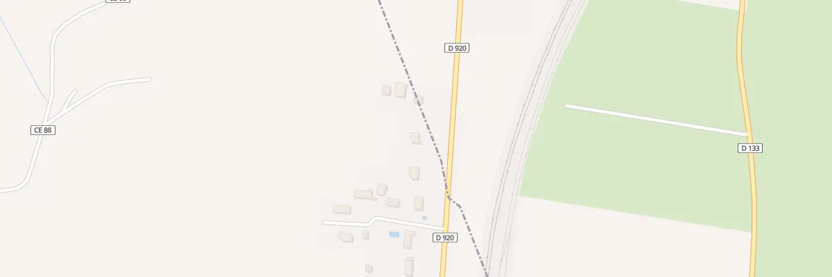 Plan du 62 Rte Nationale à Vigoux