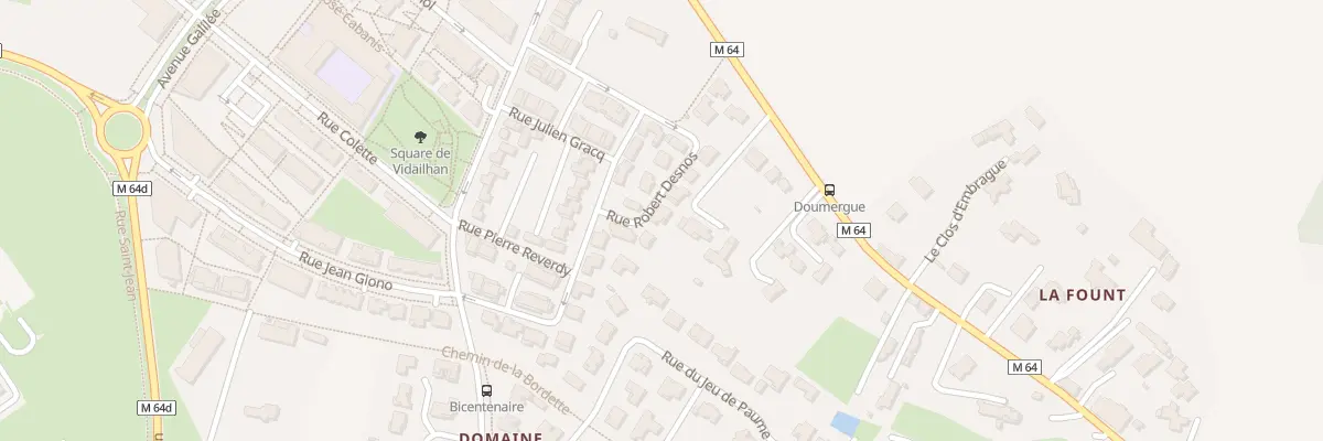 Plan du 13 Rue Robert Desnos à Balma