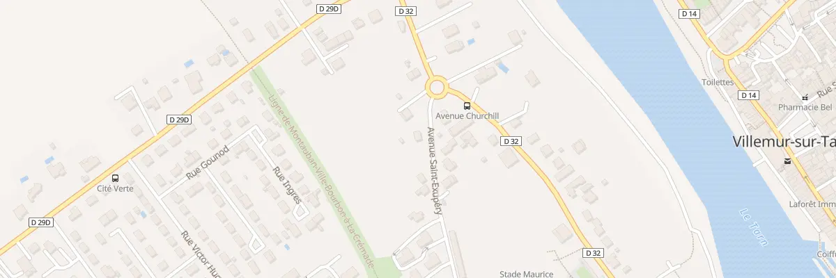 Plan du 43 Av Saint-exupéry à Villemur-sur-Tarn
