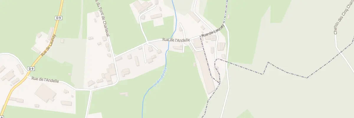 Plan du 498 Rue de l’Andelle à Sigy-en-Bray