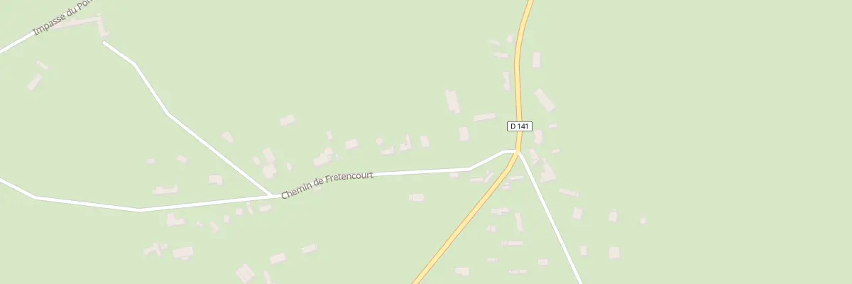 Plan du 60 Che de Frétencourt à Roncherolles-en-Bray