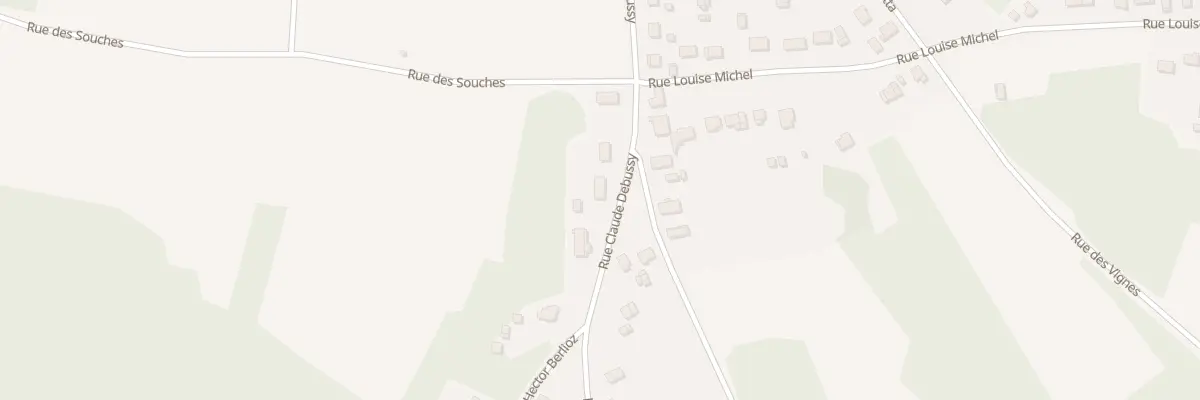 Plan du 354 Rue Claude Debussy à Meusnes