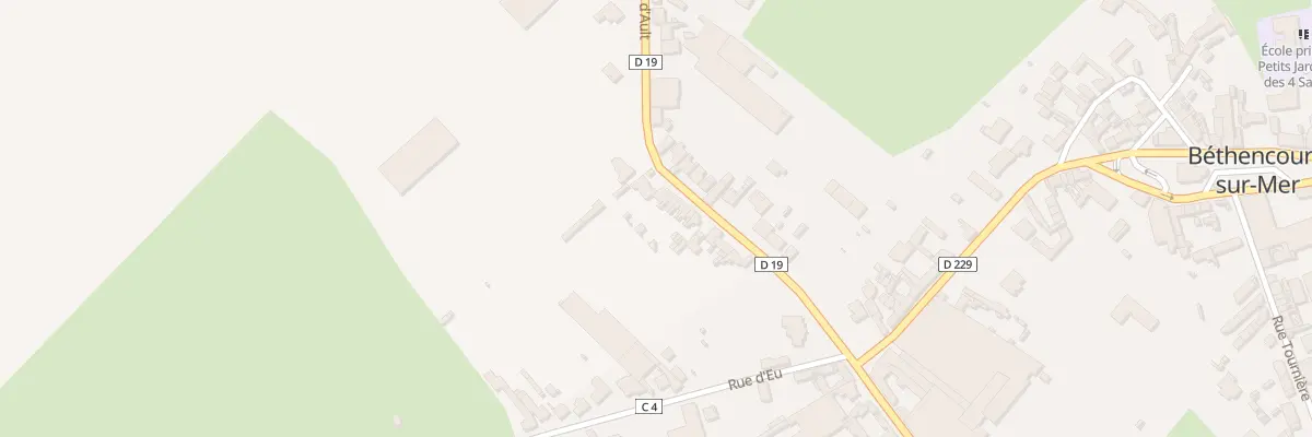 Plan du 23 Rue d’Ault à Béthencourt-sur-Mer