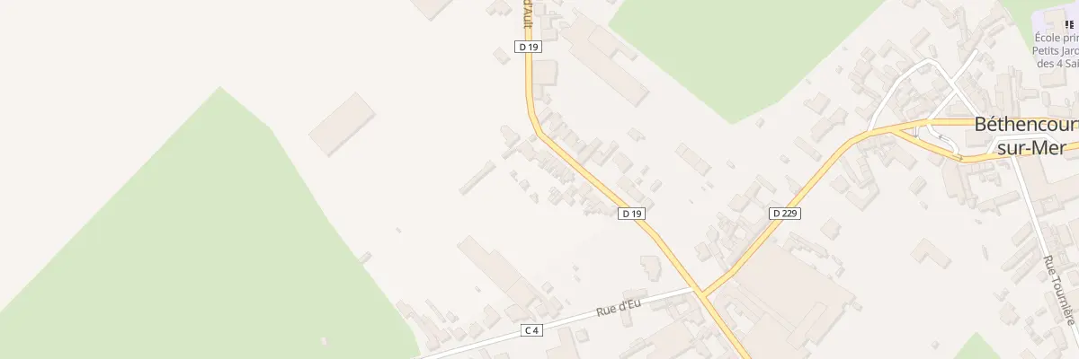 Plan du 21 Rue d’Ault à Béthencourt-sur-Mer