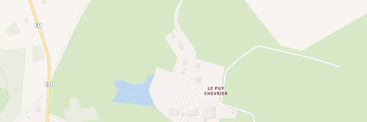Plan du 9 Le Puy Chevrier à La Souterraine