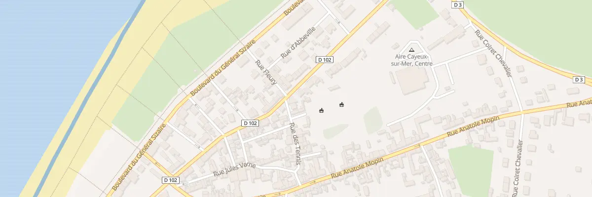 Plan du 48 Rue du Général Leclerc à Cayeux-sur-Mer