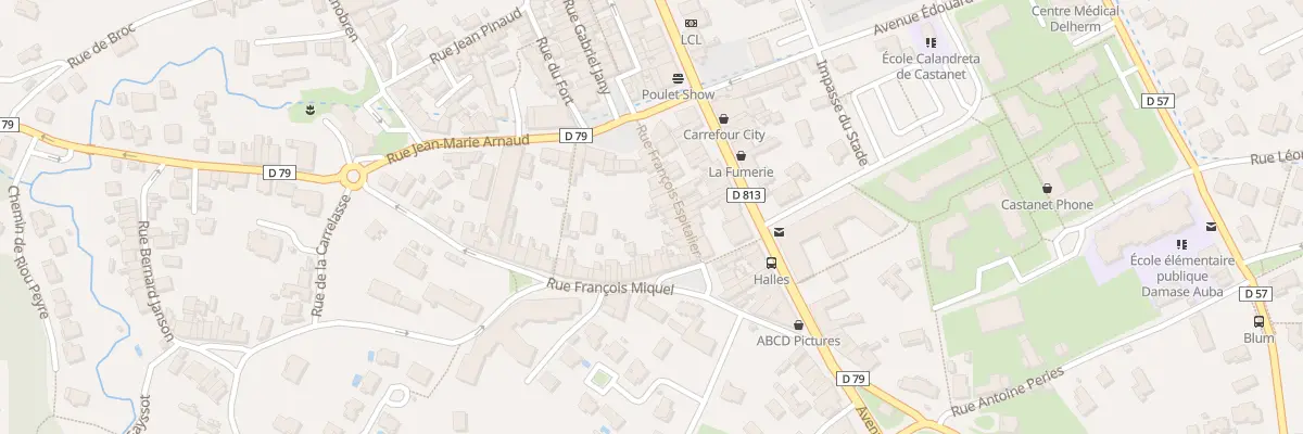 Plan du 8 Rue Francois Espitalier à Castanet-Tolosan