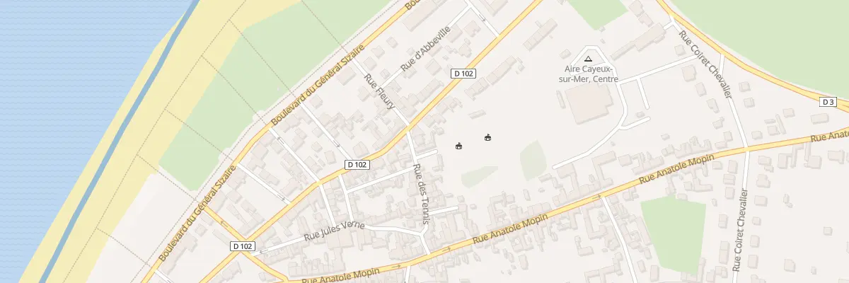 Plan du 26 Rue des Tennis à Cayeux-sur-Mer