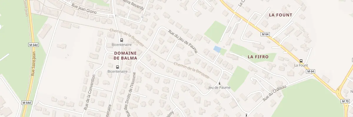Plan du 35 Rue du Jeu de Paume à Balma