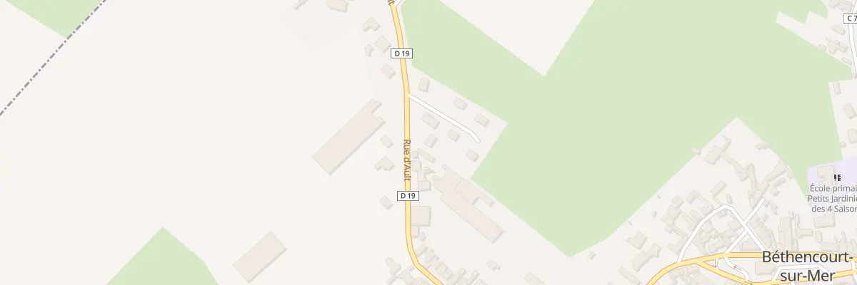 Plan du 32 Rue d’Ault à Béthencourt-sur-Mer