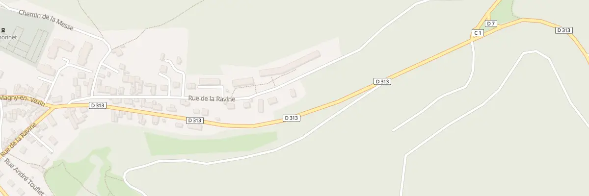 Plan du 44 Rue de la Ravine à Vernon
