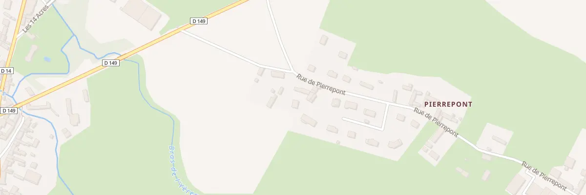 Plan du 5131 Pierrepont à Grandcourt
