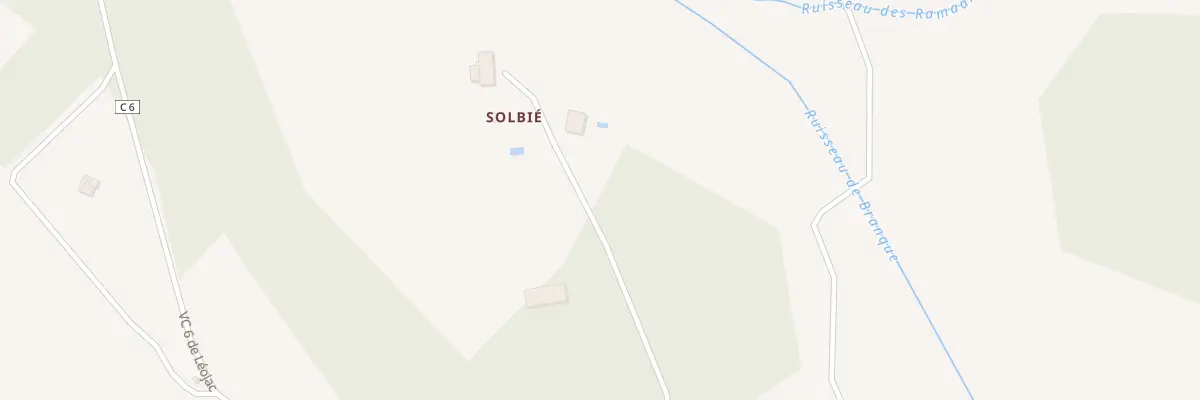 Plan du 5149 Solbie à Génébrières