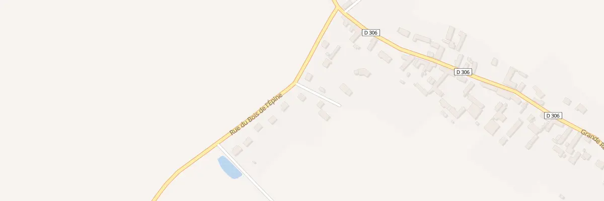 Plan du 9 Rue du Bois de l’Epine à Croisilles