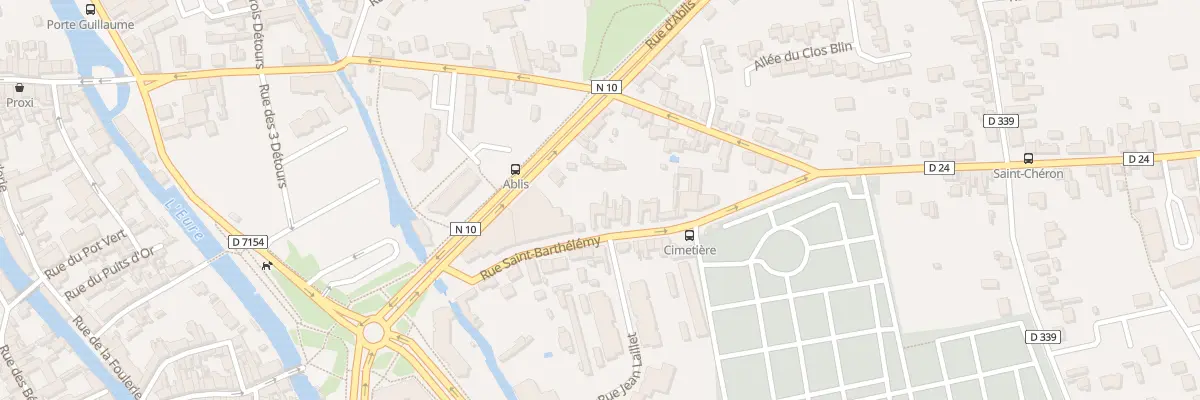 Plan du 17 Rue Saint-Barthelemy à Chartres