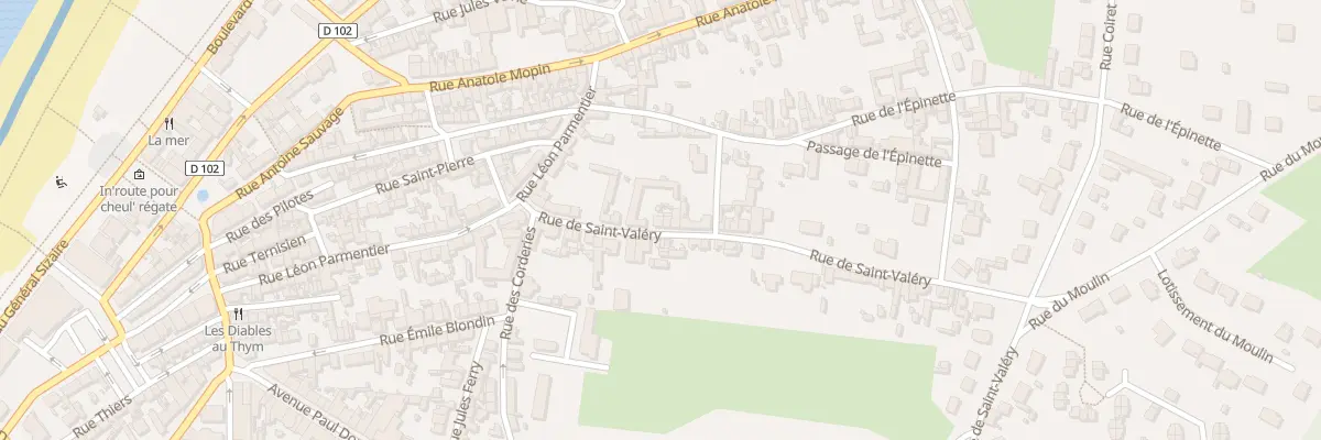 Plan du 9 Rue de Saint-valéry à Cayeux-sur-Mer