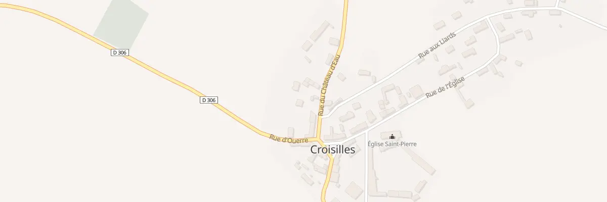 Plan du 1 Rue du Château d’Eau à Croisilles